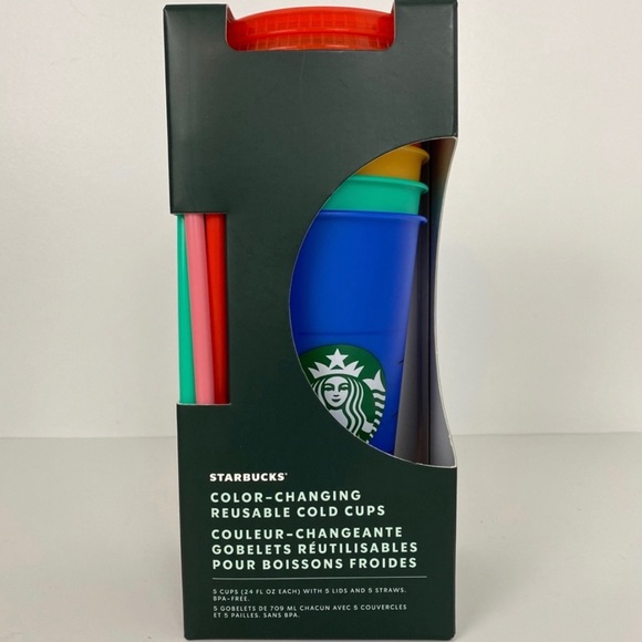 Starbucks Other - Starbucks Color Changing Reusable Cups